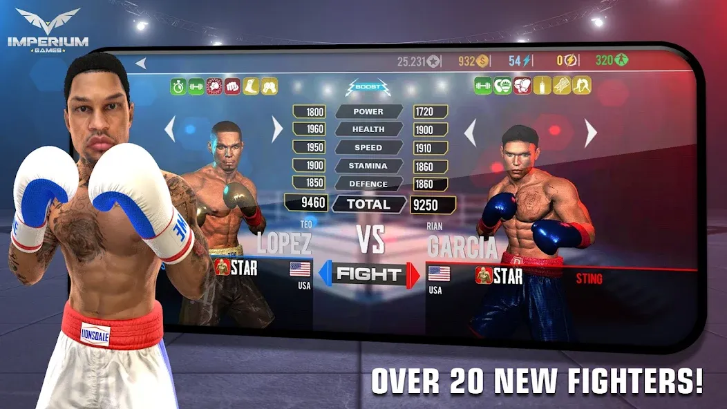 Boxing - Fighting Clash (Боксинг)  [МОД Unlocked] Screenshot 4