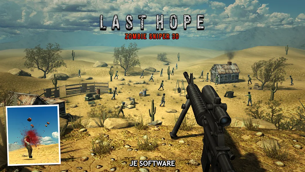 Last Hope - Zombie Sniper 3D (Ласт Хоуп)  [МОД Unlimited Money] Screenshot 3