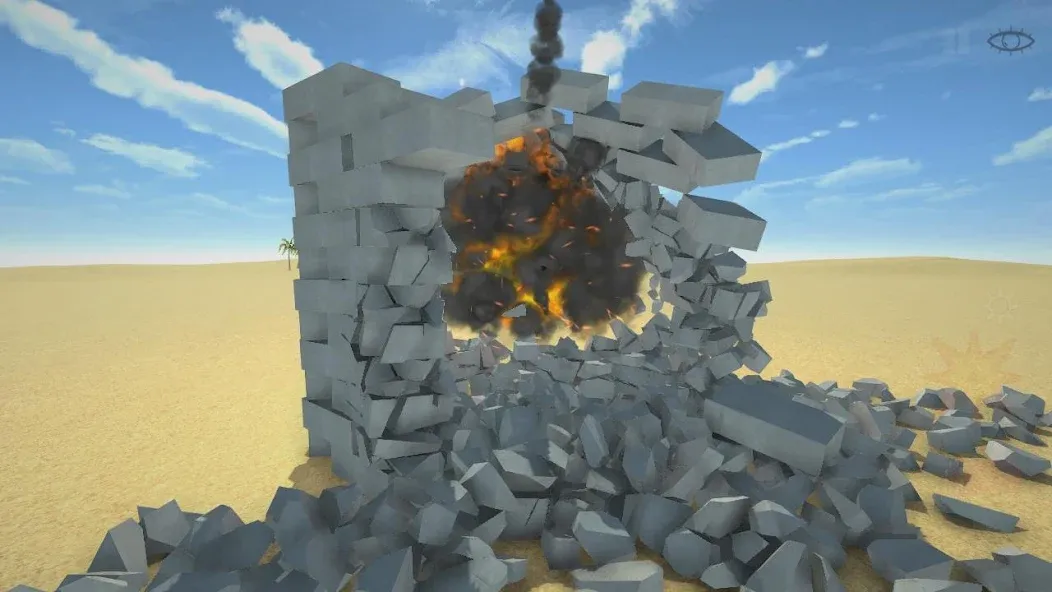 Destruction simulator sandbox  [МОД Unlimited Money] Screenshot 2