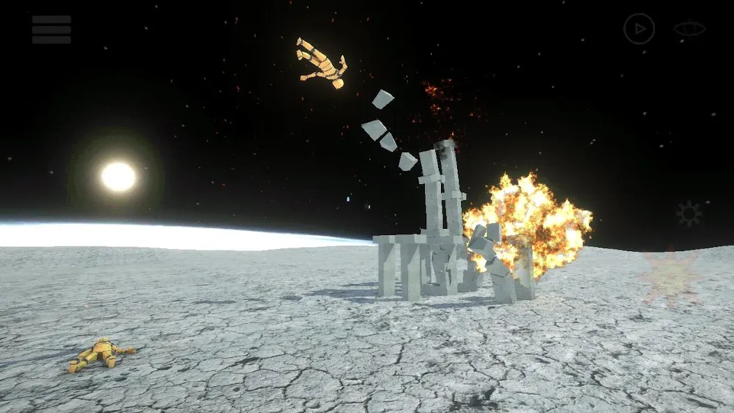 Destruction simulator sandbox  [МОД Unlimited Money] Screenshot 3