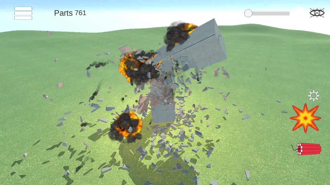 Destruction simulator sandbox  [МОД Unlimited Money] Screenshot 4