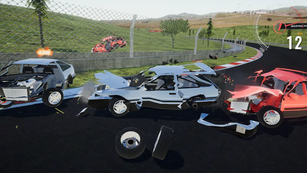 Destructive Car Race Generator (Деструктивный Генератор Гоночных Автомобилей)  [МОД Mega Pack] Screenshot 5