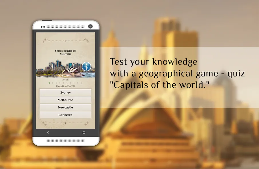 Quiz-Capitals of the world  [МОД Unlimited Money] Screenshot 2