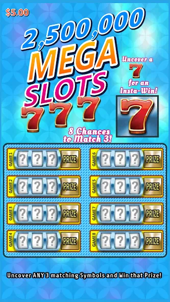 Scratch Off Lottery Casino (Скретч Офф Лотерейное Казино)  [МОД Много денег] Screenshot 2