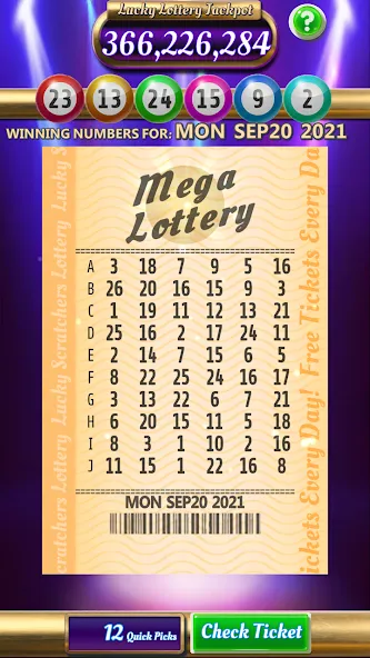 Scratch Off Lottery Casino (Скретч Офф Лотерейное Казино)  [МОД Много денег] Screenshot 3