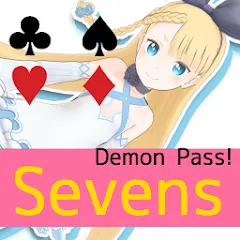 Взлом Sevens card game (Севенс карточная игра)  [МОД Много денег] - полная версия apk на Андроид