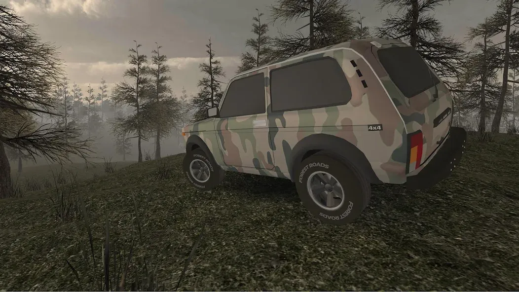 Forest Roads. Niva  [МОД Unlocked] Screenshot 5