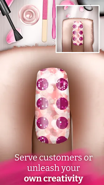 Nail Art Fashion Salon Game  [МОД Unlocked] Screenshot 3