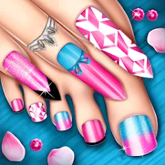 Взлом Nail Art Fashion Salon Game  [МОД Unlocked] - полная версия apk на Андроид