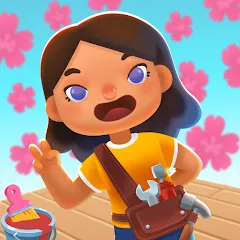 Скачать взломанную Sunshine Days - Build A Home (Саншайн Дэйз)  [МОД Unlimited Money] - полная версия apk на Андроид