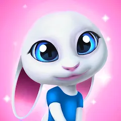 Скачать взлом Bu Bunny - Cute pet care game  [МОД Много монет] - полная версия apk на Андроид