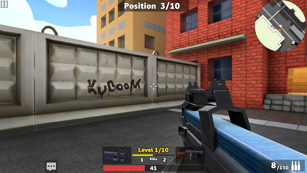 KUBOOM 3D: FPS Shooting Games  [МОД Все открыто] Screenshot 1