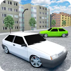 Скачать взлом Russian Cars: 8 in City  [МОД Mega Pack] - полная версия apk на Андроид