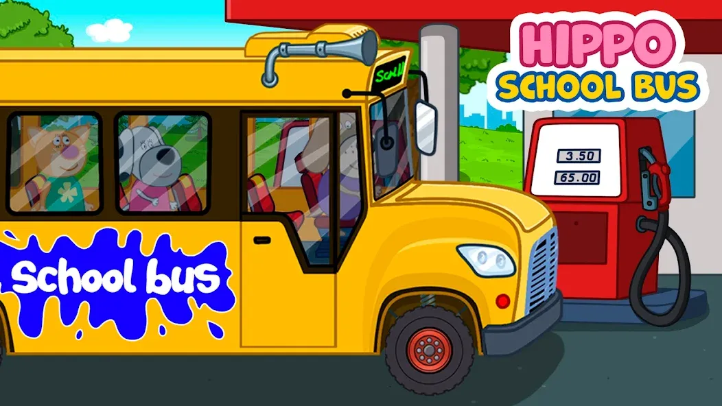 Kids School Bus Adventure  [МОД Menu] Screenshot 2