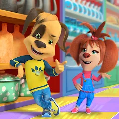 Скачать взломанную Pooches Supermarket: Shopping  [МОД Unlimited Money] - полная версия apk на Андроид