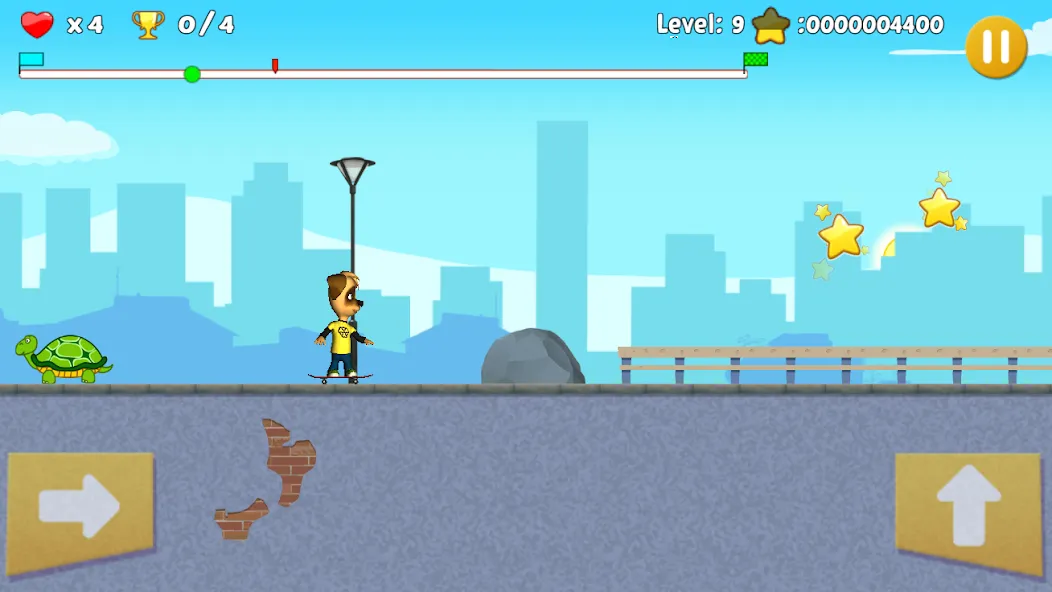 Pooches: Skateboard  [МОД Много монет] Screenshot 4