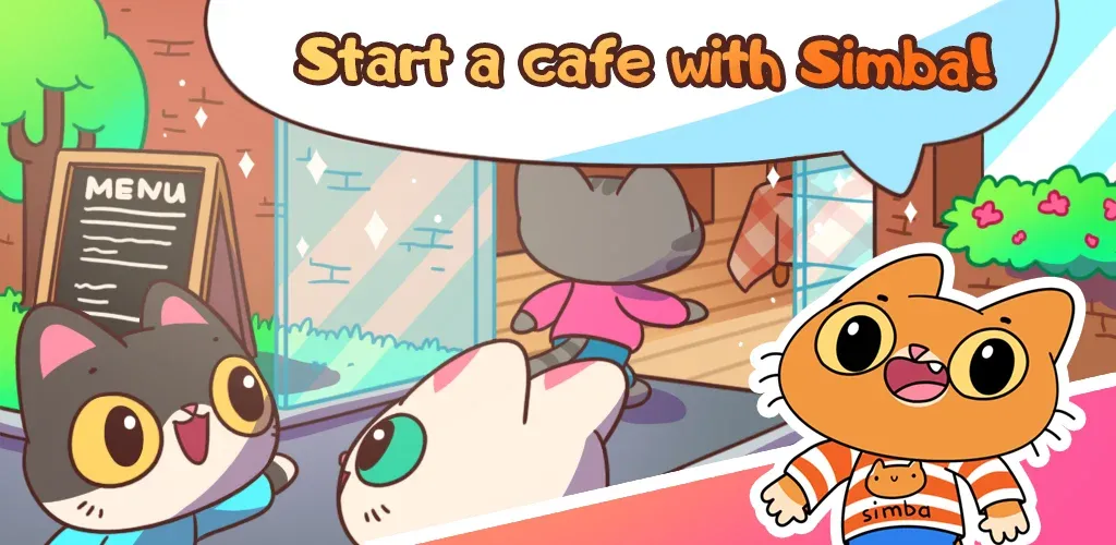 Simba Cafe  [МОД Бесконечные деньги] Screenshot 4