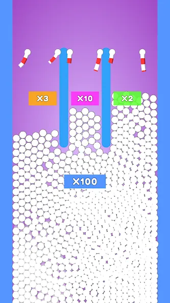 Balls and Ropes: Cut 'n Bounce (Боллс энд Роупс)  [МОД Бесконечные монеты] Screenshot 3