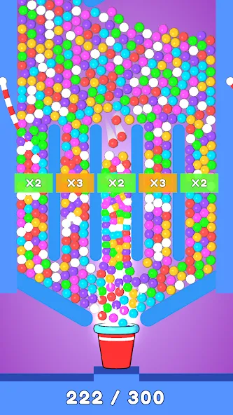 Balls and Ropes: Cut 'n Bounce (Боллс энд Роупс)  [МОД Бесконечные монеты] Screenshot 4