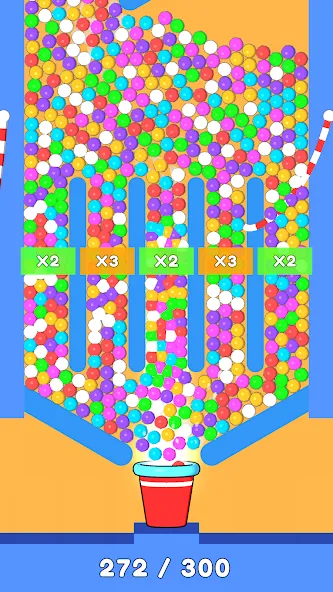 Balls and Ropes: Cut 'n Bounce (Боллс энд Роупс)  [МОД Бесконечные монеты] Screenshot 5