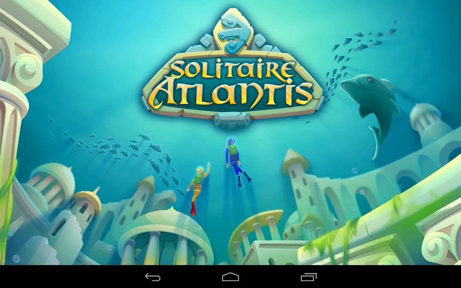 Solitaire Atlantis (олитэр Атлантис)  [МОД Меню] Screenshot 5