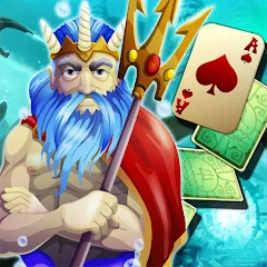 Скачать взломанную Solitaire Atlantis (олитэр Атлантис)  [МОД Меню] - последняя версия apk на Андроид