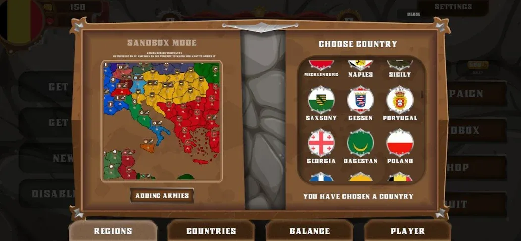 World conquest: Europe 1812 (Всемирное завоевание)  [МОД Unlimited Money] Screenshot 2