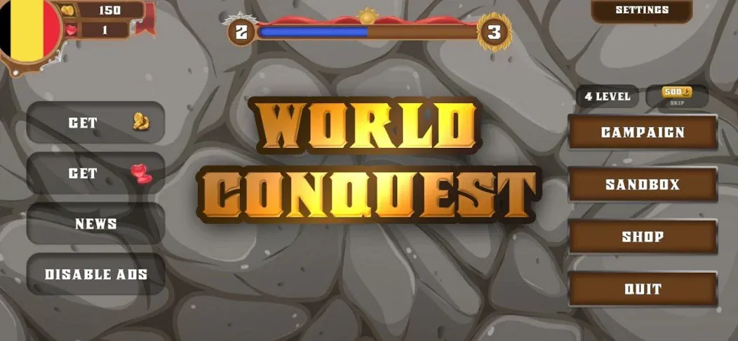 World conquest: Europe 1812 (Всемирное завоевание)  [МОД Unlimited Money] Screenshot 5