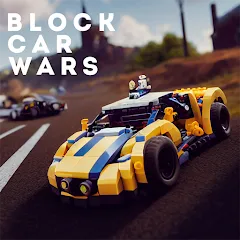 Скачать взломанную Block Car Wars Brick Car Crash (Блок Автомобильные Войны Кирпич Автомобильная Авария)  [МОД Бесконечные деньги] - последняя версия apk на Андроид