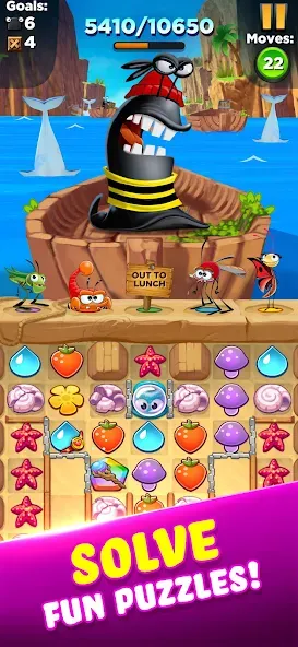 Best Fiends - Match 3 Puzzles (Бест Фиендс)  [МОД Unlimited Money] Screenshot 2