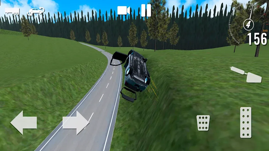 Car Crash Simulator: Accident (Кар Симулятор Столкновений)  [МОД Бесконечные монеты] Screenshot 2