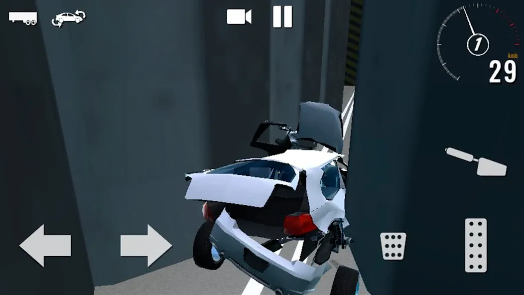 Car Crash Simulator: Accident (Кар Симулятор Столкновений)  [МОД Бесконечные монеты] Screenshot 3