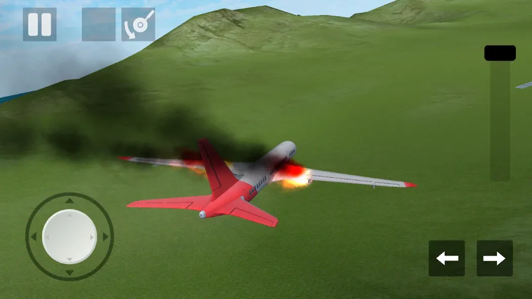 Plane Crash: Flight Simulator (Плейн Краш)  [МОД Бесконечные монеты] Screenshot 1