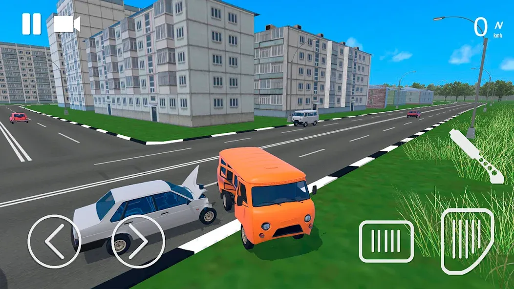 Russian Car Crash Simulator (Рашн Кар Краш Симулятор)  [МОД Много монет] Screenshot 4