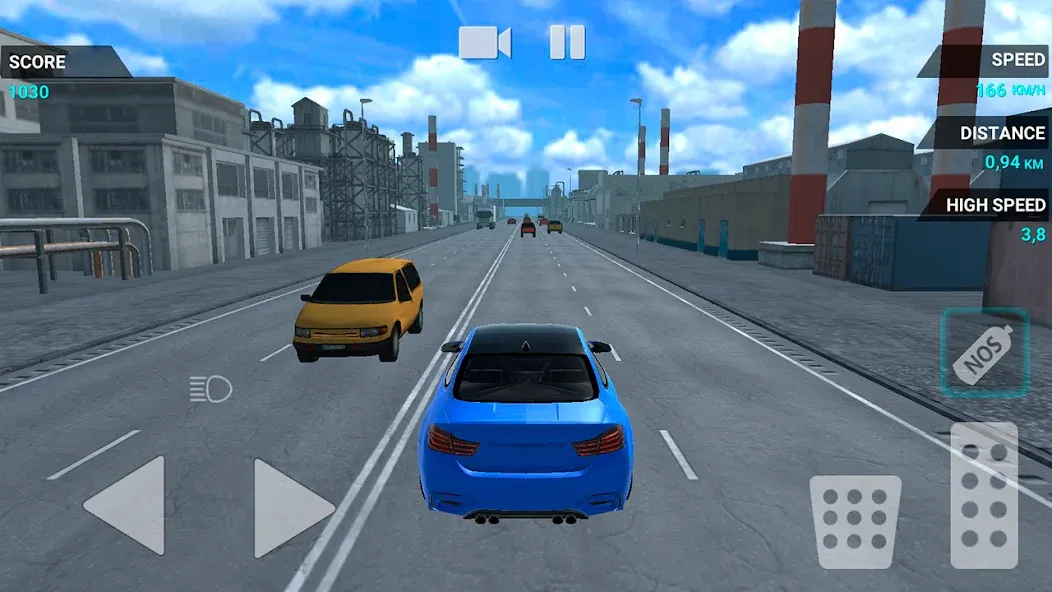 Traffic Racer Speeding Highway (Трафик Рейсер Скоростная Шоссе)  [МОД Много монет] Screenshot 4