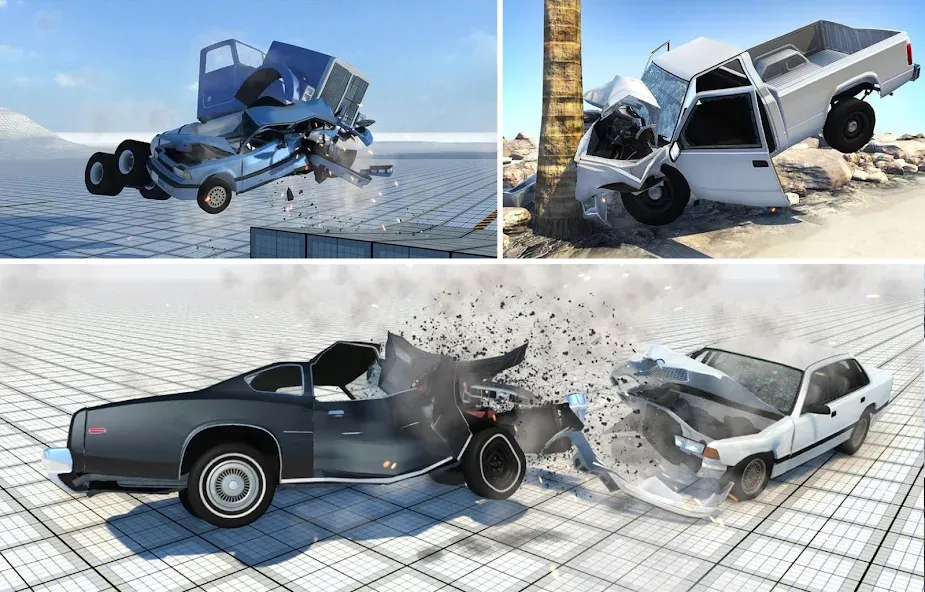 Car Crash Damage Engine Wreck (Кар Крэш Дамаг Энджин Врек)  [МОД Бесконечные монеты] Screenshot 3