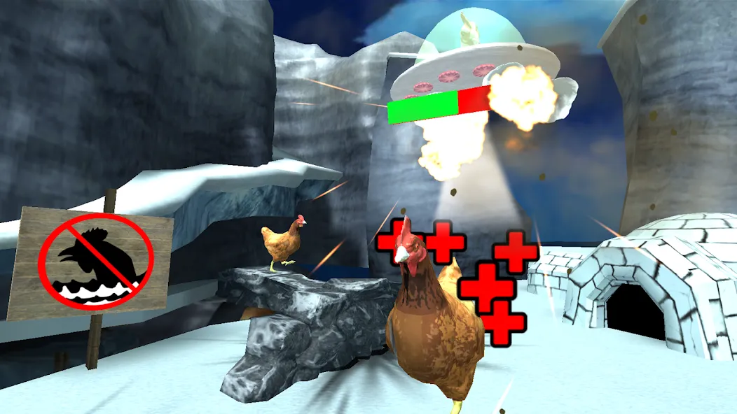 Cluck Shot: Chicken War FPS (Клак Шот)  [МОД Бесконечные деньги] Screenshot 5