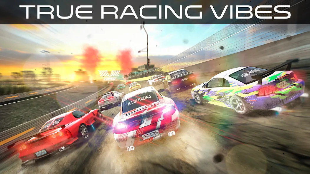 Hard Racing - Real Drag Racing (Хард Рейсинг)  [МОД Бесконечные деньги] Screenshot 5