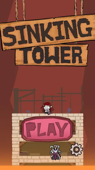 Sinking Tower (Синкинг Тауэр)  [МОД Unlimited Money] Screenshot 1