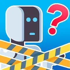 Взломанная No Robots Allowed - Crazy Quiz (Но роботы не допускаются)  [МОД Бесконечные монеты] - последняя версия apk на Андроид