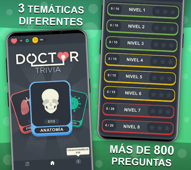 Doctor Trivia - Quiz Medicina (Доктор Тривия)  [МОД Unlocked] Screenshot 2