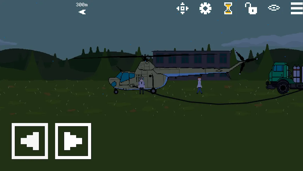 Pixel Helicopter Simulator (Пиксельный симулятор вертолета)  [МОД Unlocked] Screenshot 5