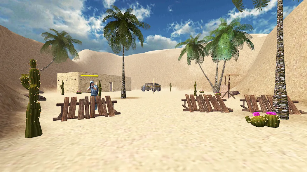 Desert Hawks: Soldier War Game  [МОД Бесконечные деньги] Screenshot 4