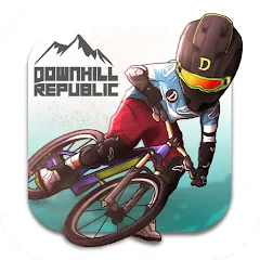 Скачать взломанную Downhill Republic (Даунхилл Республик)  [МОД Unlocked] - последняя версия apk на Андроид