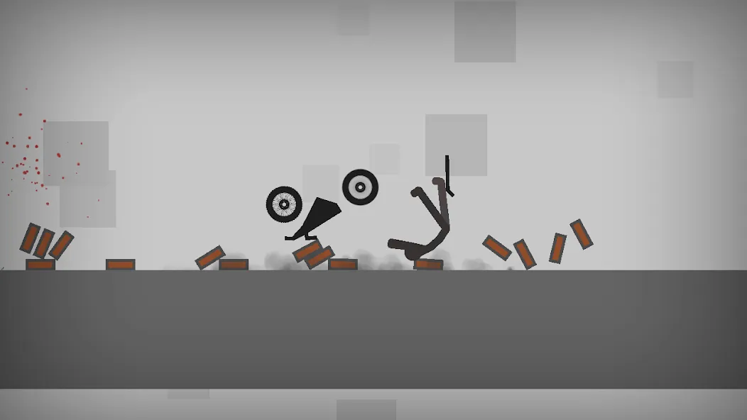 Stickman Dismounting (тикман Дисмаунтинг)  [МОД Menu] Screenshot 3