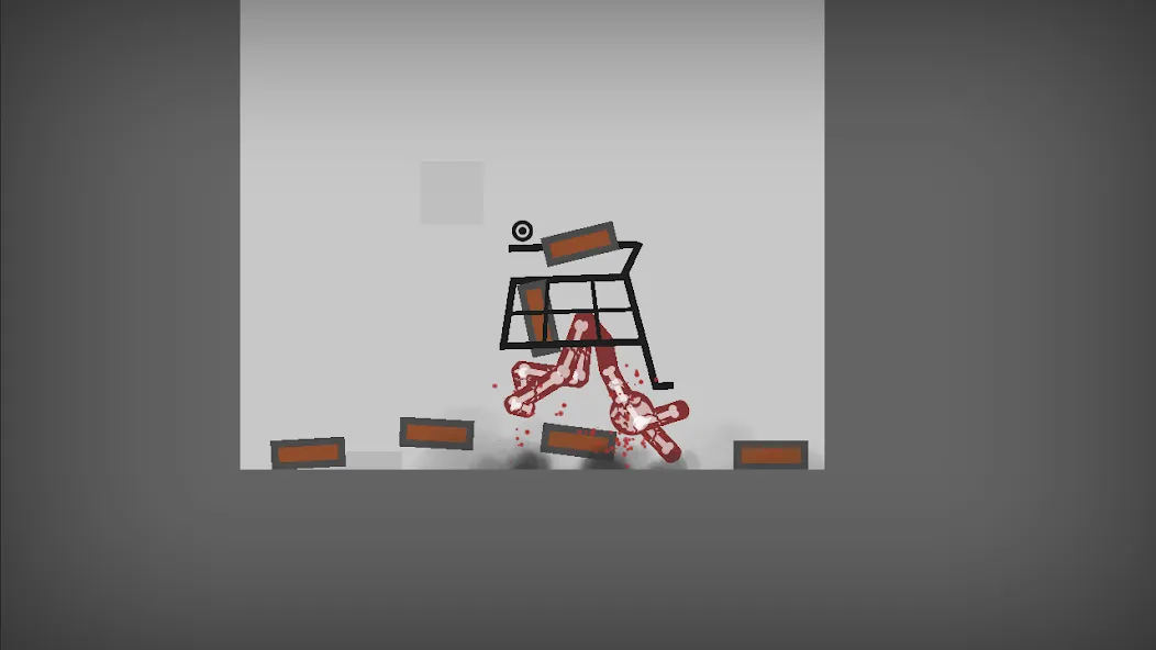 Stickman Dismounting (тикман Дисмаунтинг)  [МОД Menu] Screenshot 5