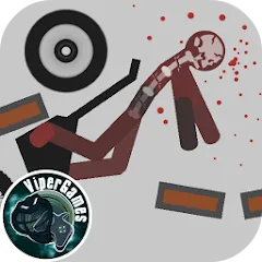 Взлом Stickman Dismounting (тикман Дисмаунтинг)  [МОД Menu] - последняя версия apk на Андроид