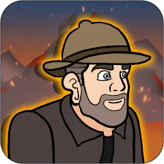 Взломанная Volcano Escape (Вулканическое бегство)  [МОД Menu] - последняя версия apk на Андроид