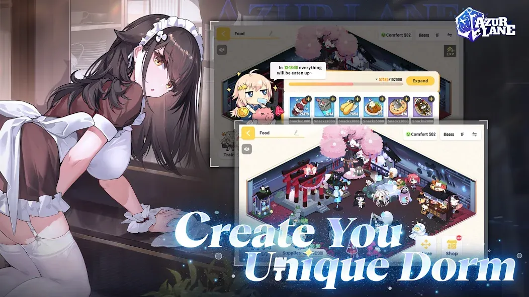 Azur Lane (Азур Лейн)  [МОД Mega Pack] Screenshot 4