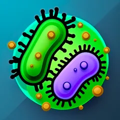 Взломанная Bacteria (Бактерии)  [МОД Mega Pack] - последняя версия apk на Андроид